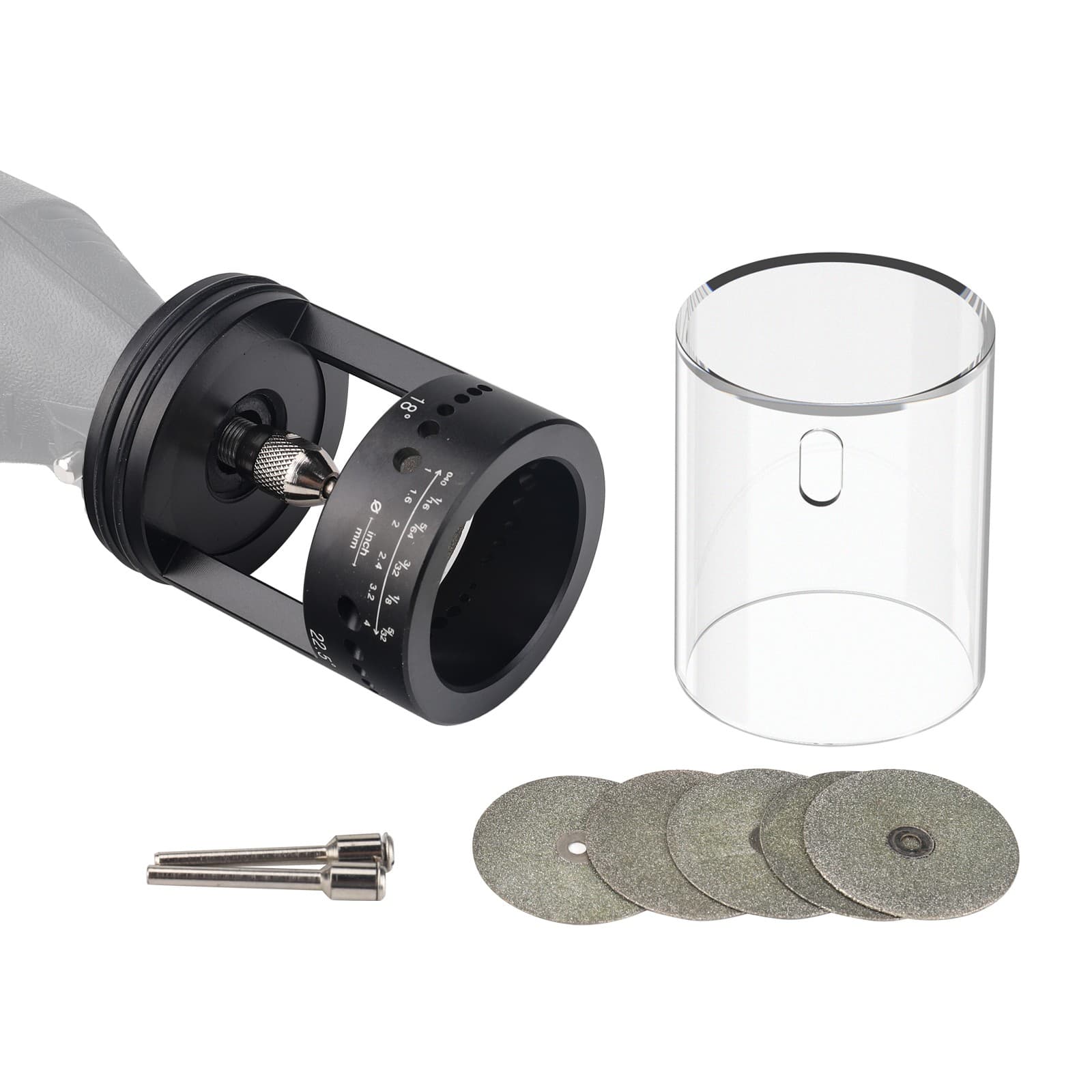 TIG Welding Tungsten Electrode Sharpener Grinder Multi-Angle CUT-OFF Tool NEW