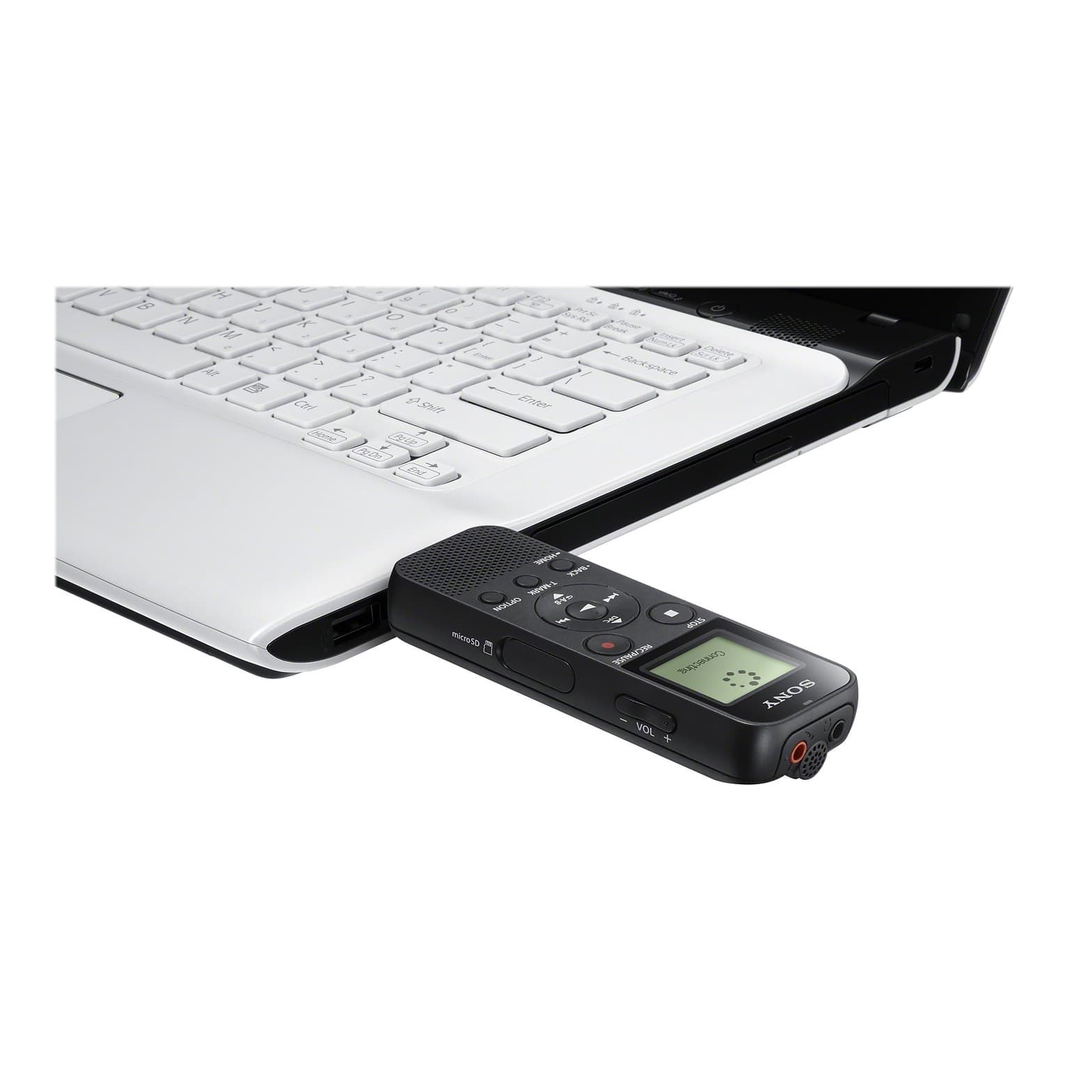 Sony ICD-PX240 4GB Digital Voice Recorder for Lectures & Meetings, 57hr Battery 4