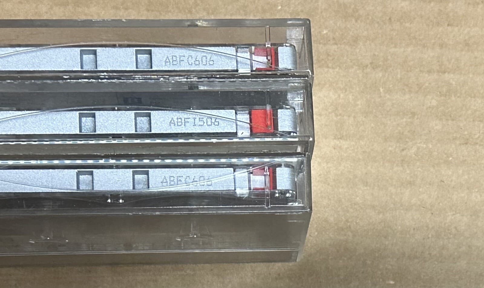 Lot Of 3 TDK MA-R60 Metal  Alloy Cassettes position Type IV. Used 2