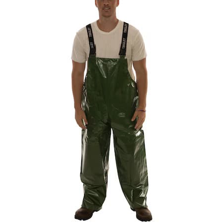 Tingley O22048 Rain Bib Overall, Polyurethane, 31 In Inseam, 44 In To 46 In
