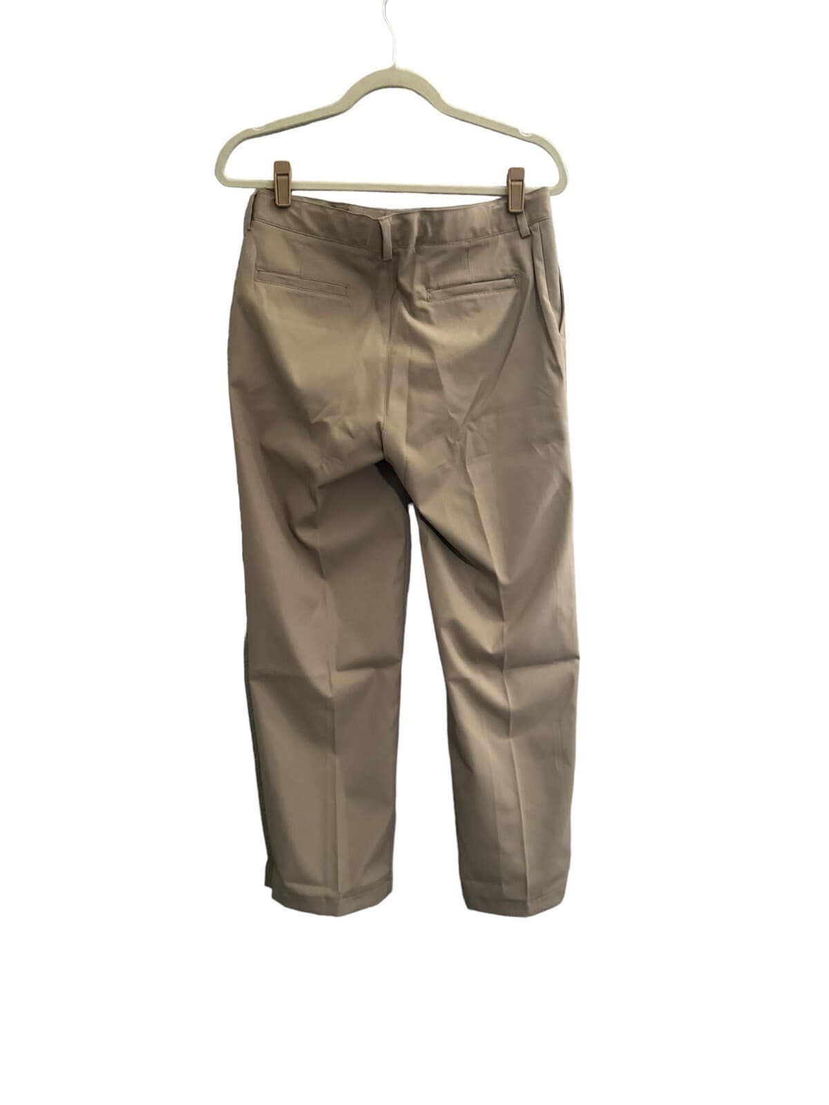 Lands End Boys 18 (14-15 Yrs) / (31Wx31 1/2L)  Active Chino Pants Khaki #5539 4