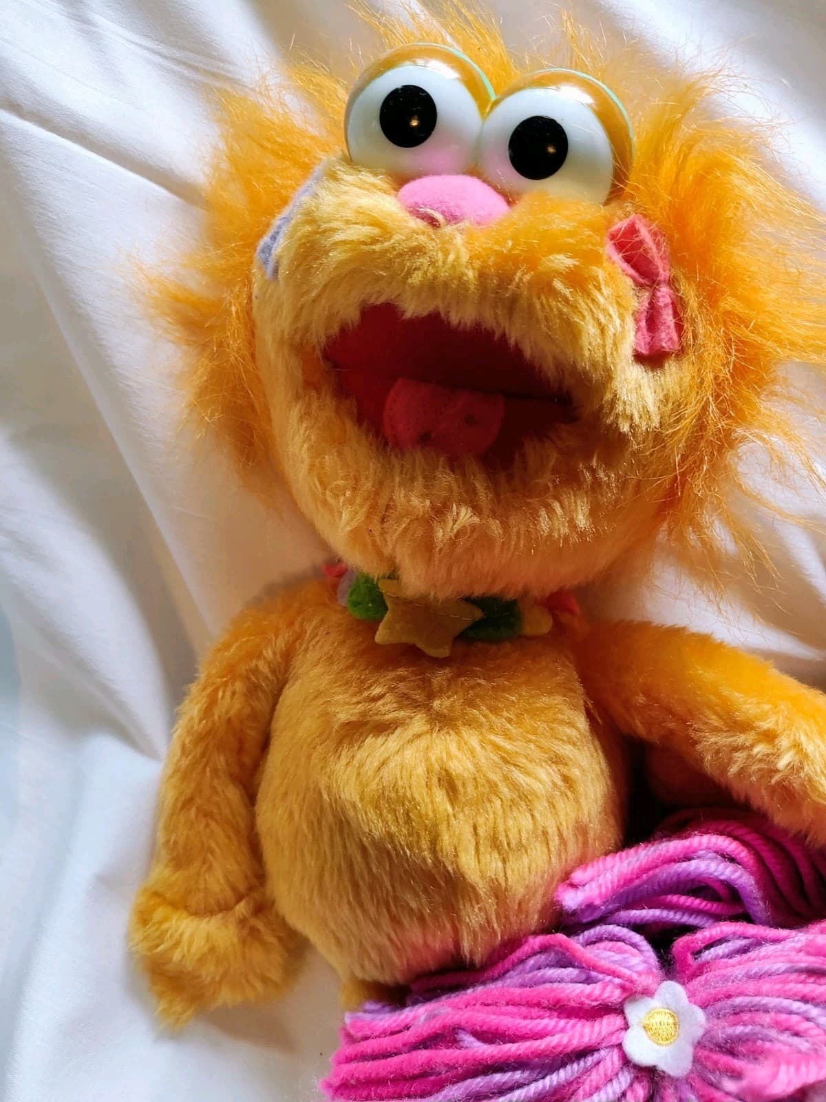 Vintage Lot Sesame Street Plush: Super Grover Elmo Zoe Big Bird Cookie Monster 2