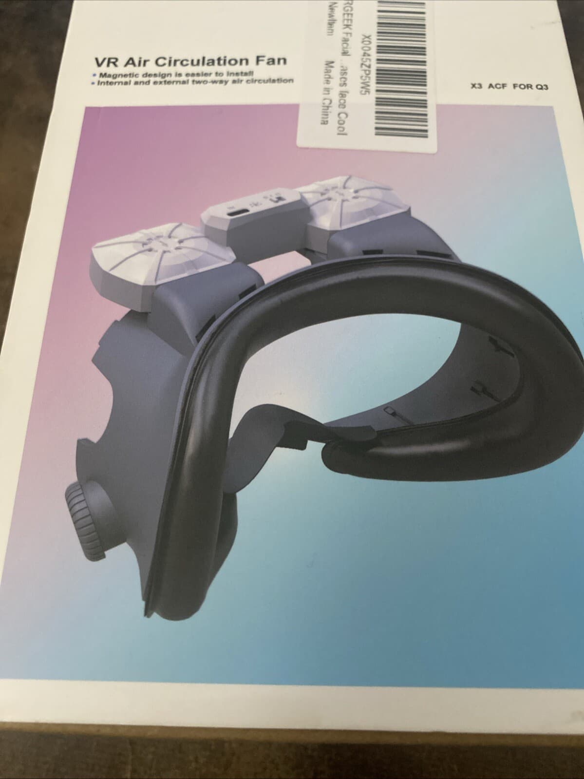 RGEEK VR AIR Circulation Fan - FOR The Meta Quest 3 2