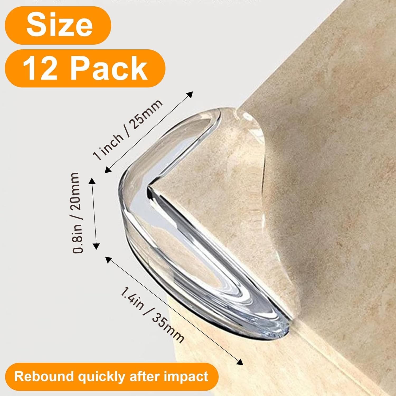 Corner Protector for Baby,Clear Furniture Corner Guard & Edge Safety Bumpers for 2