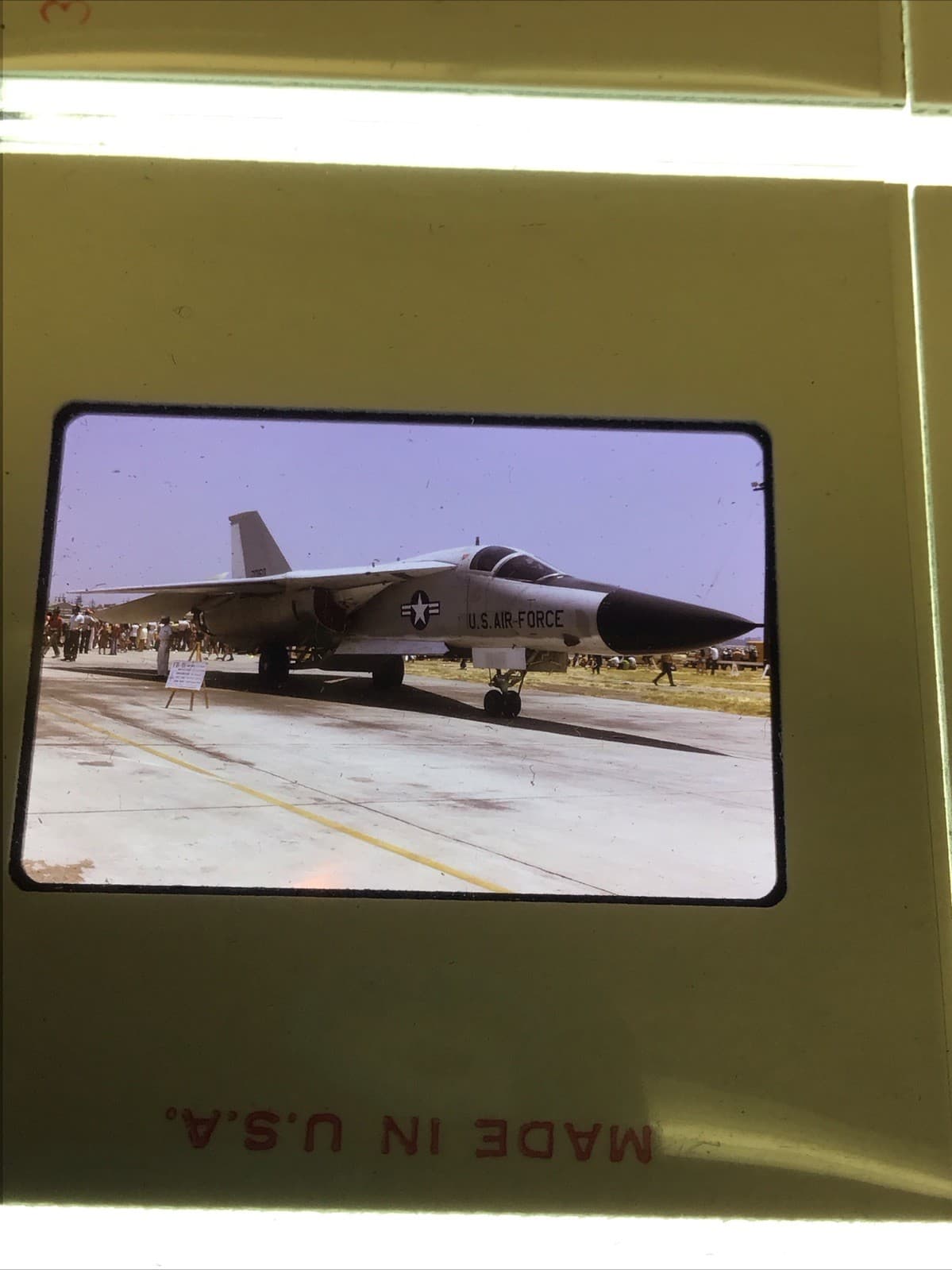 Lot Of 16 Vintage 1974 Air Show Airplane 35mm Slides QU-3 5