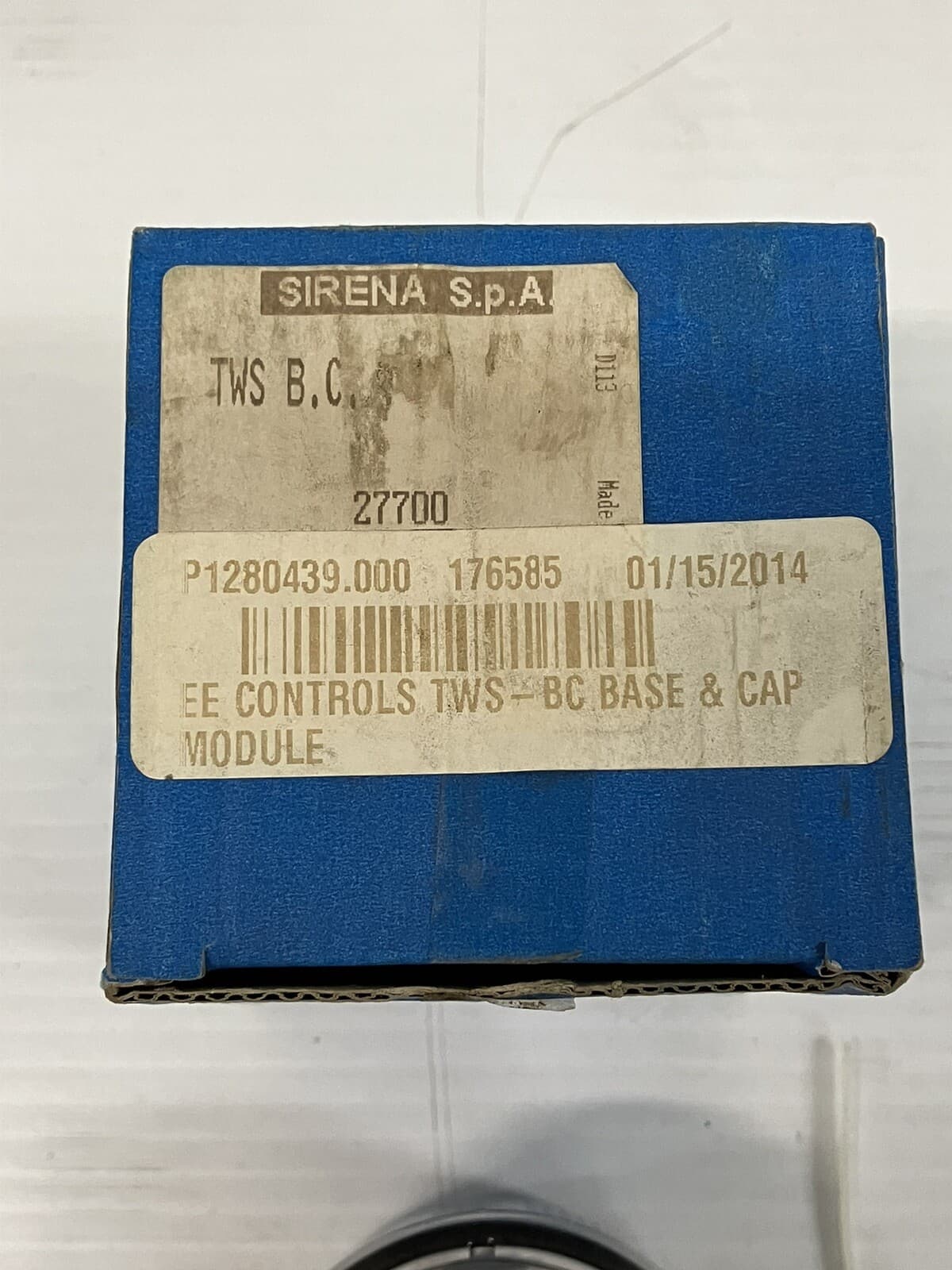 EE Controls SIRENA TWS B.C. Base & Cap Module 3