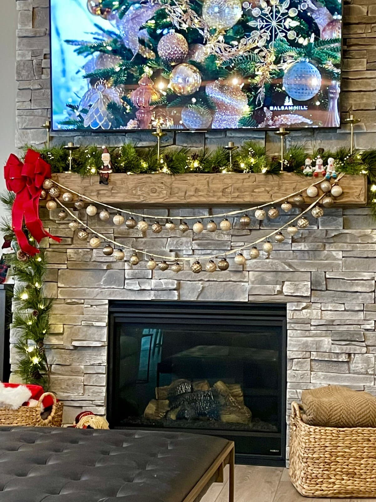 Hand Hewn Pine 72"  Rustic Barn Beam Fireplace Mantel 6 Foot  6" by 8" Notched 2