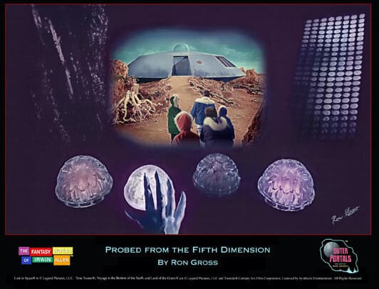 Lost In Space - The Fantasy Worlds of Irwin Allen - 2025 Calendar Time Tunnel 6