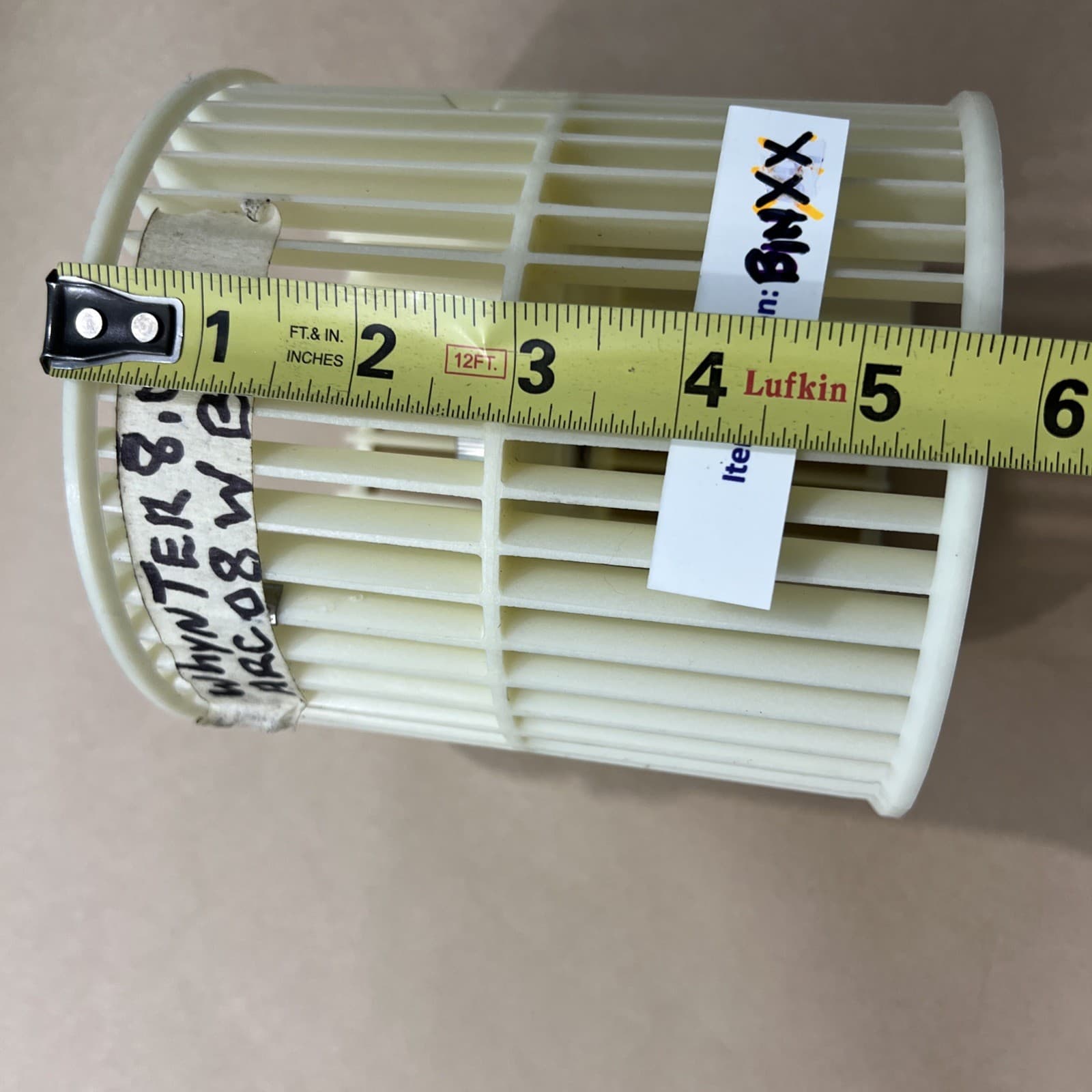 FAN BLOWER WHEEL REPLACEMENT 142X147 FITS WHYNTER ROOM AIRCONDITIONING ARC08WB 4