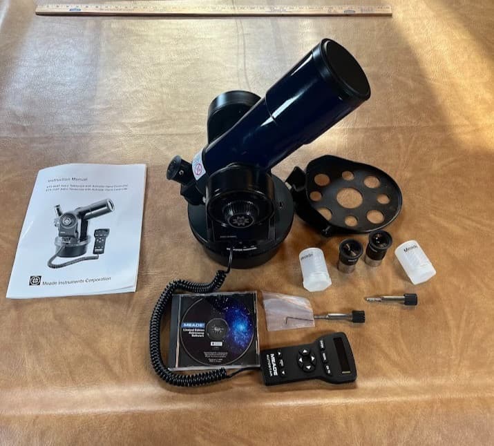 Meade ETX-70AT Digital Telescope Autostar Computer Controller MA9 Tested Works