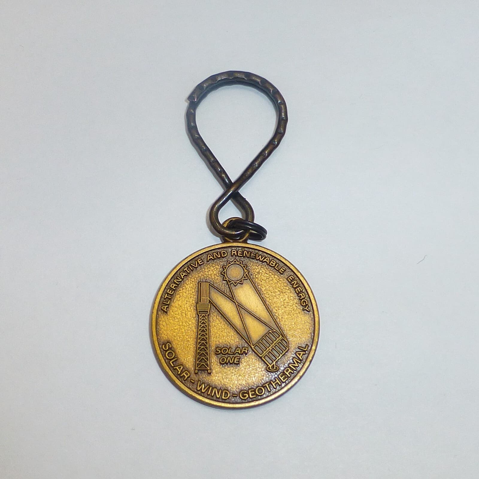 Southern California Edison keychain solar one wind geothermal energy electric co