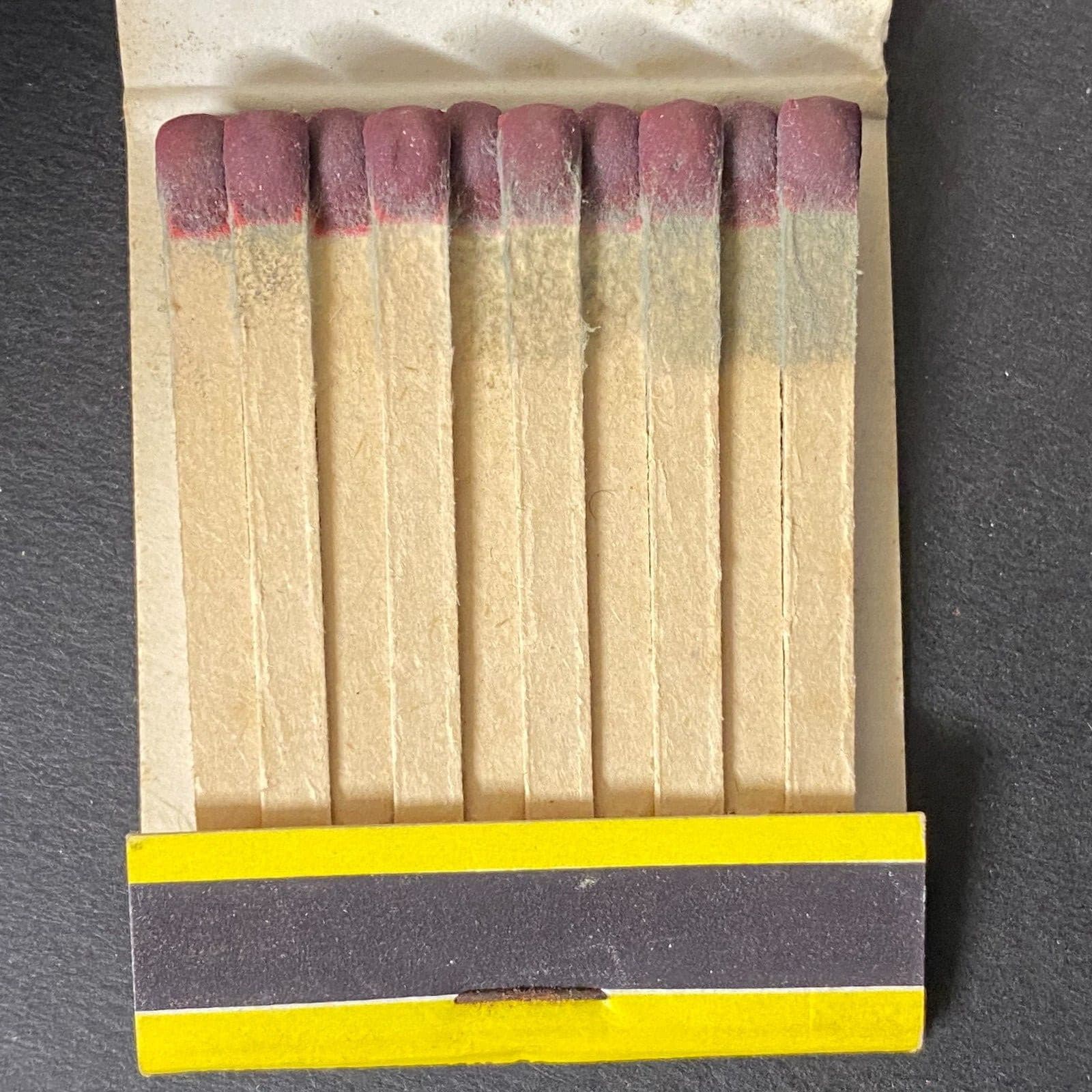 Best Western Motels c1960s-73 Full Matchbook w/ Rope Border Art VGC 4