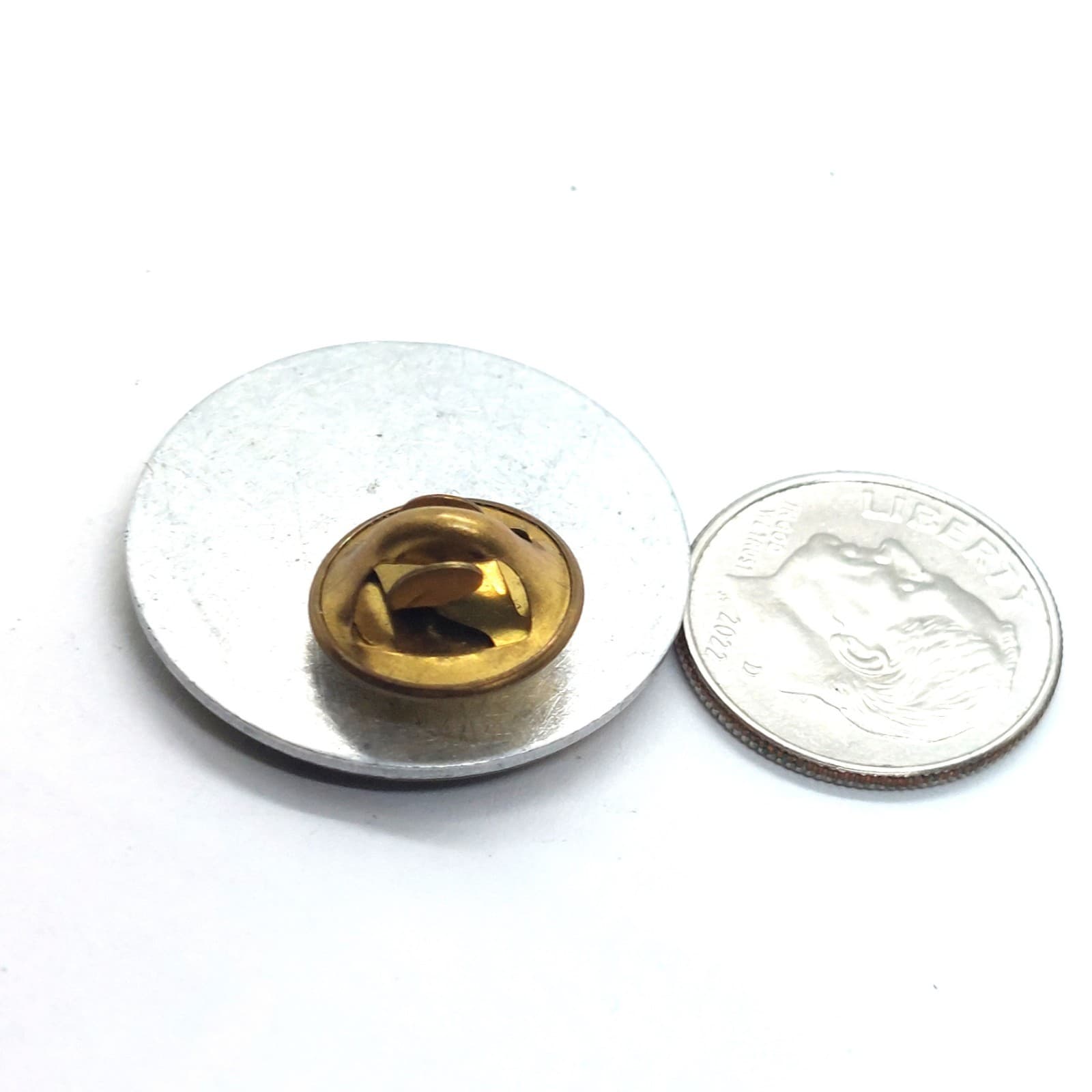 Earth Globe Environmental Awareness Lapel Pin Save The Planet Green Earth VTG 3