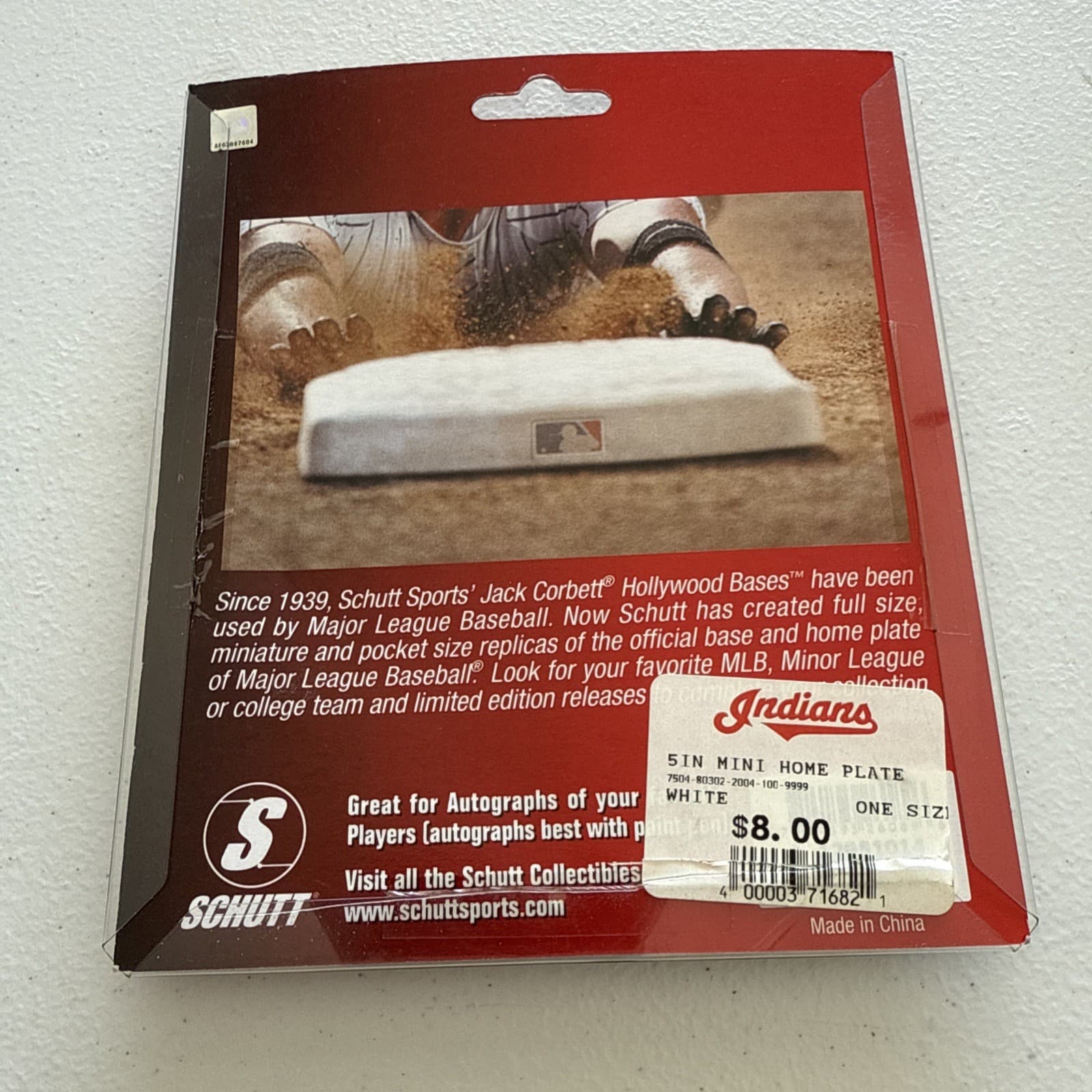 Coco Crisp Autographed Home Plate - Mini 5”x5” New 3