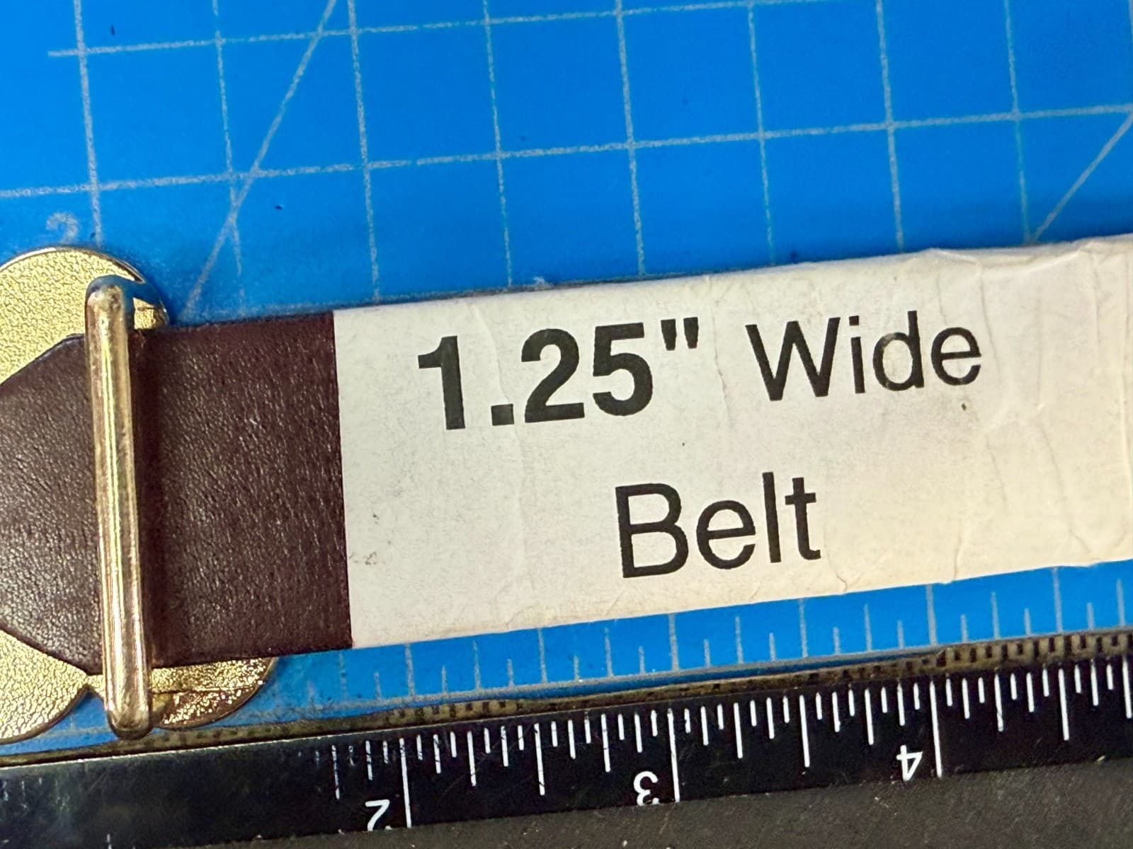 Flower Shaped Openwork Gold Color Women's Girls Belt Buckle for 1.25" Wide Belt 5