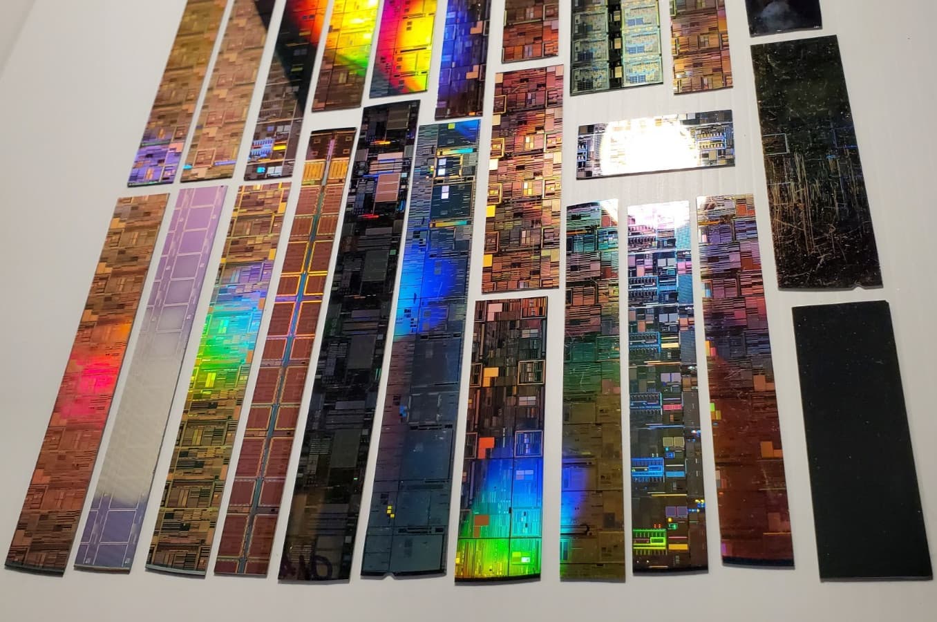 Genuine Rectangle Silicon Semiconductor IC Memory Chips Lot Projects & Education 5