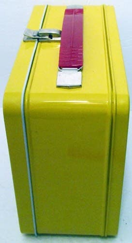 1999 BEATLES YELLOW SUBMARINE LP COVER FULL SIZED METAL LUNCHBOX NEW OLD STOCK 2