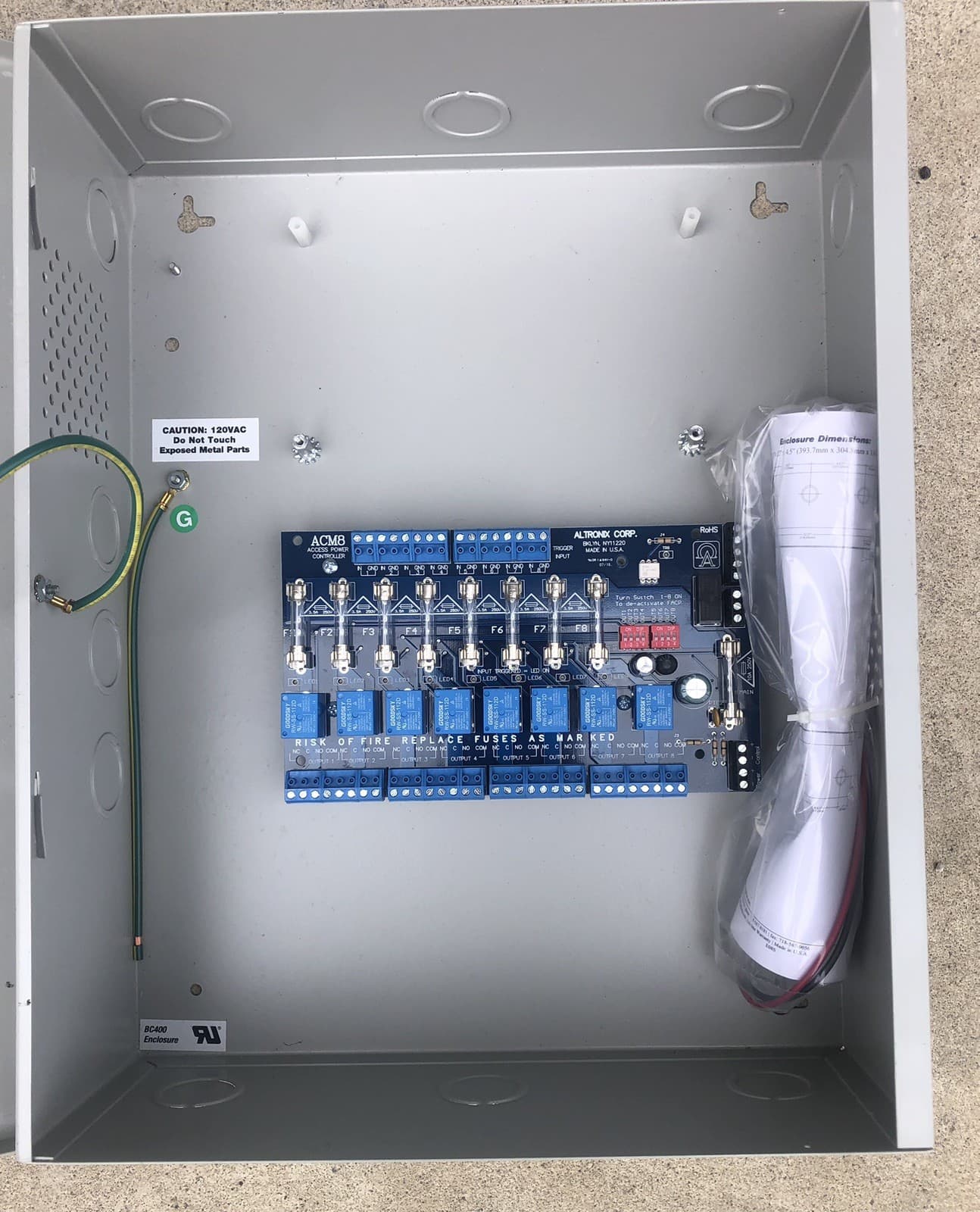 NEW Altronix Access Power Controller AL600ULACM 2