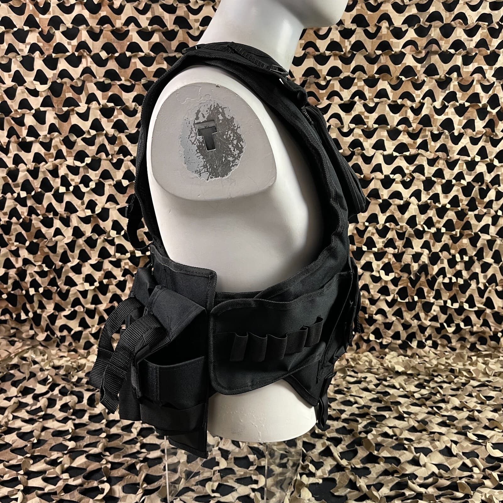 New Warrior Paintball Tactical Vest - Black 4