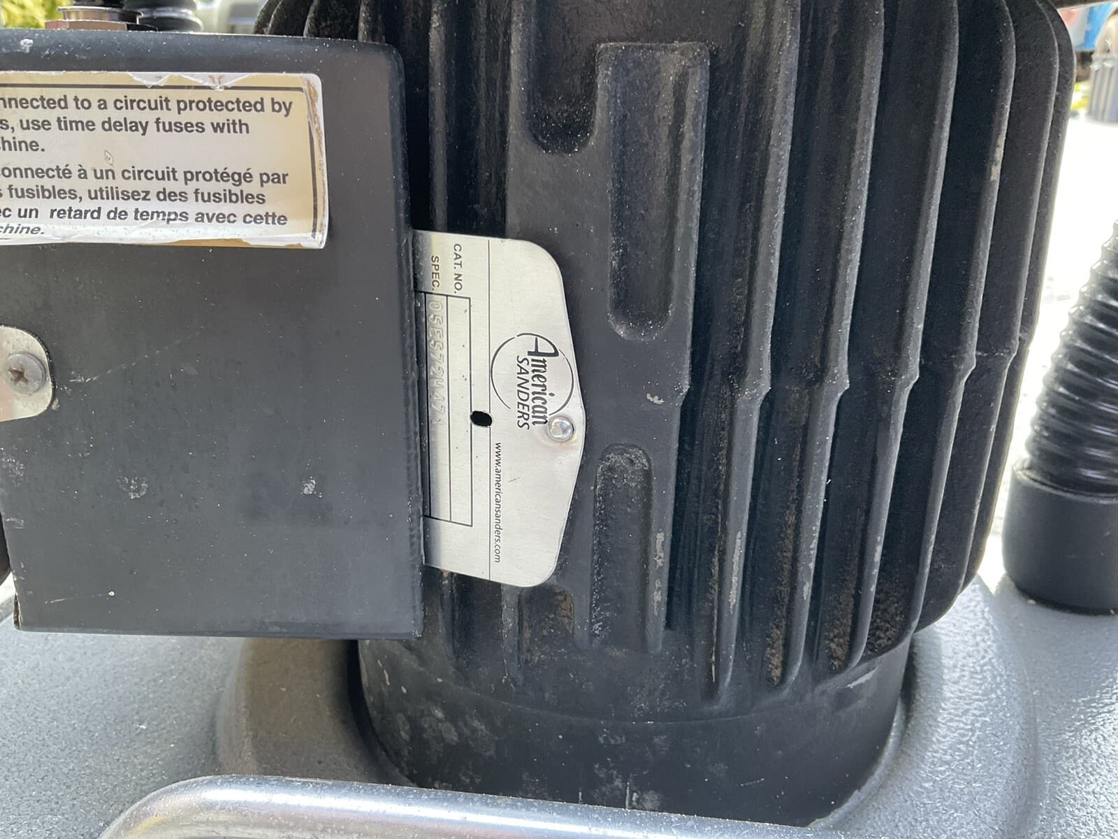 AMERICAN SANDER/CLARKE OBS-18DC Orbital Square Floor Sander, Buff, Pre Owned. 5