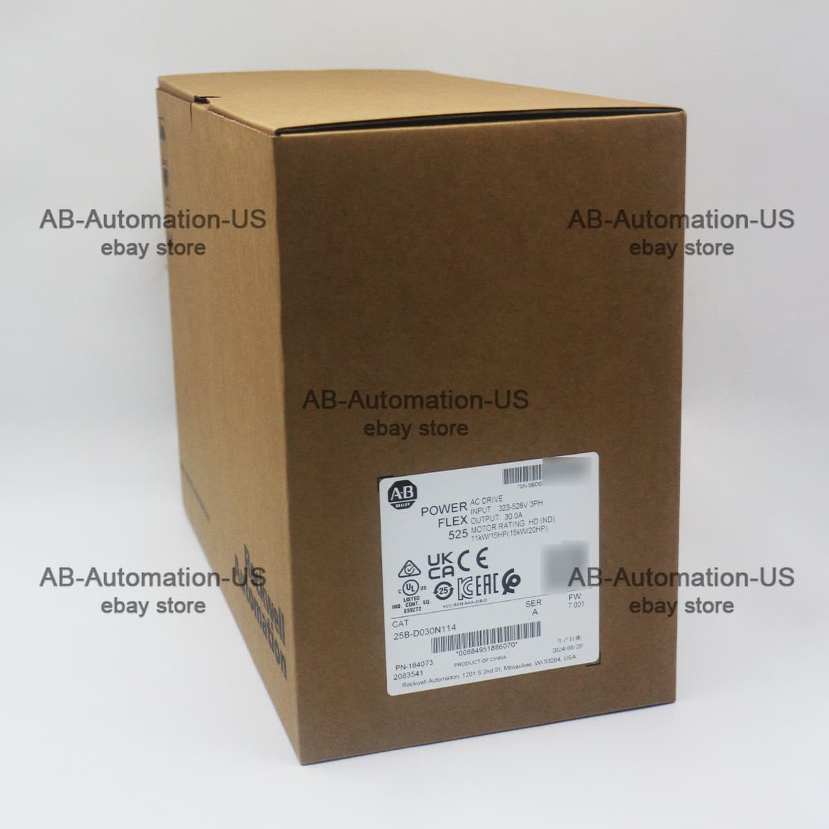 25B-D030N114 PowerFlex 525 15kW 20Hp AC Drive Variable Frequency