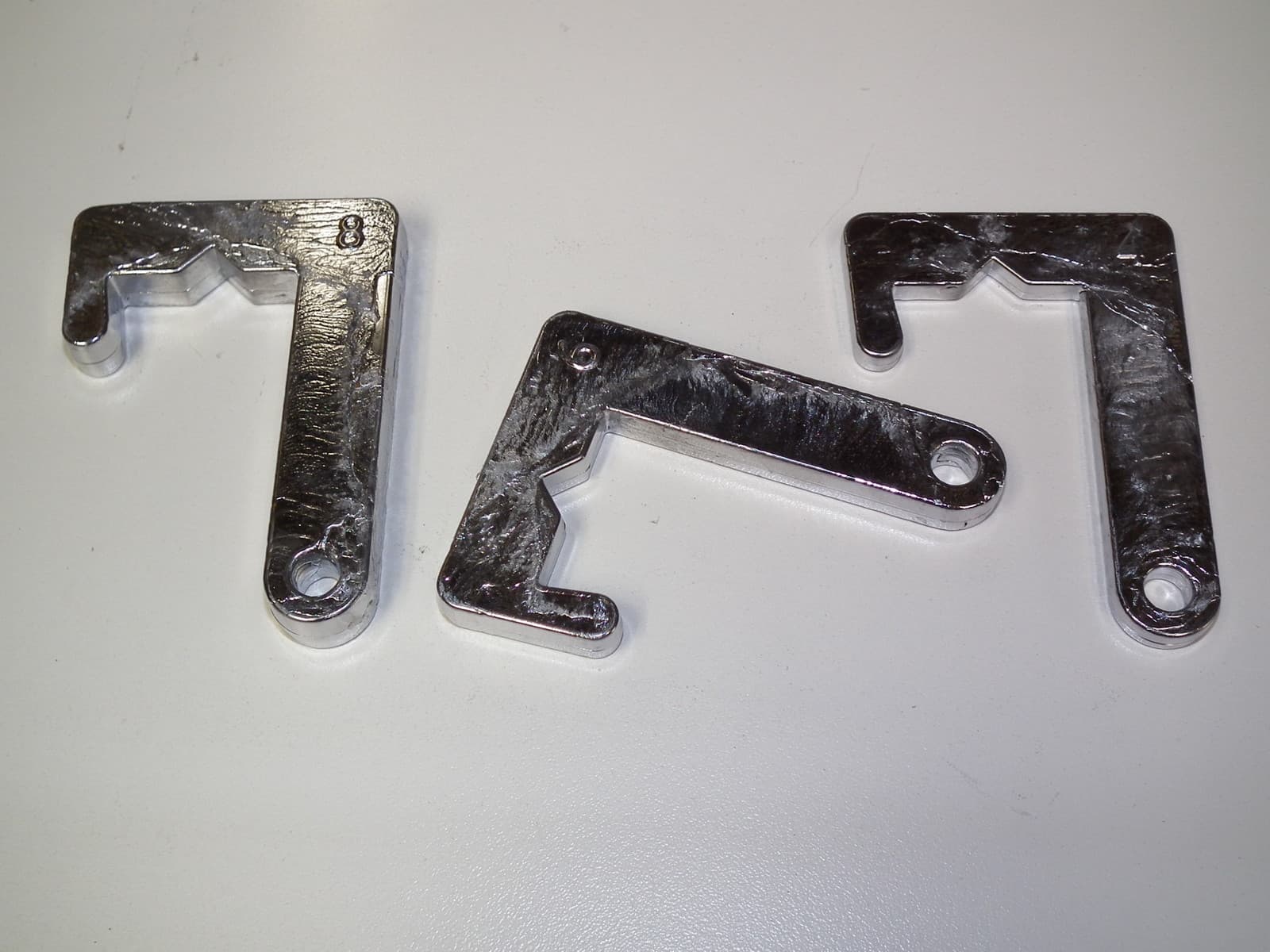 Decoy mold J Hook 4,4,6,8oz CNC Aluminum Duck Hunting 3