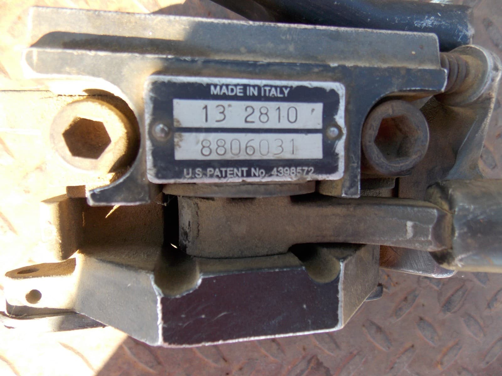 FROMM 13.2810 steel banding strapping strap tensioner WEB SITE SHOWS A335 3