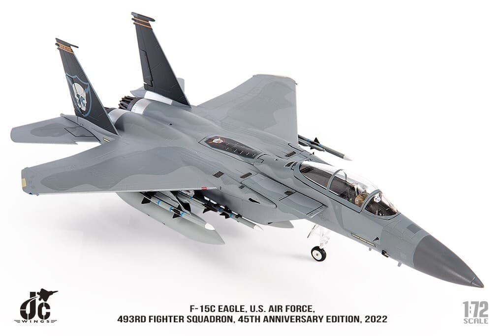 F-15C Eagle, USAF, 493rd Fighter Squadron, 2022, 1/72, JCW-72-F15-023 6