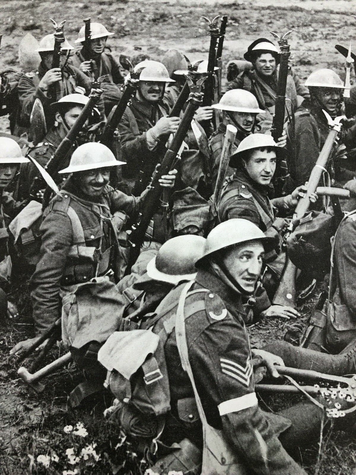 ww1 full page print ! the british offensive in the west . 2