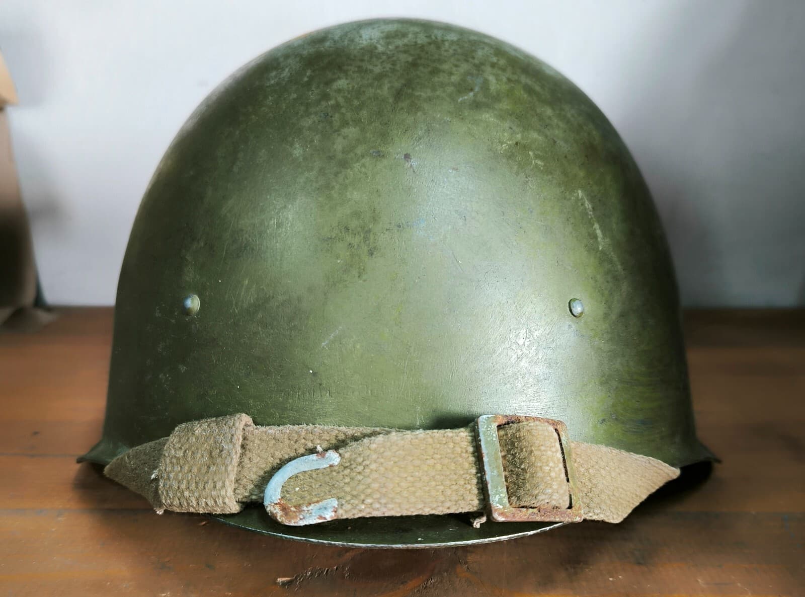 Helmet Steel SSh 40 WWII  Russian Military Soviet Army RKKA WW2  Free Shipping 3