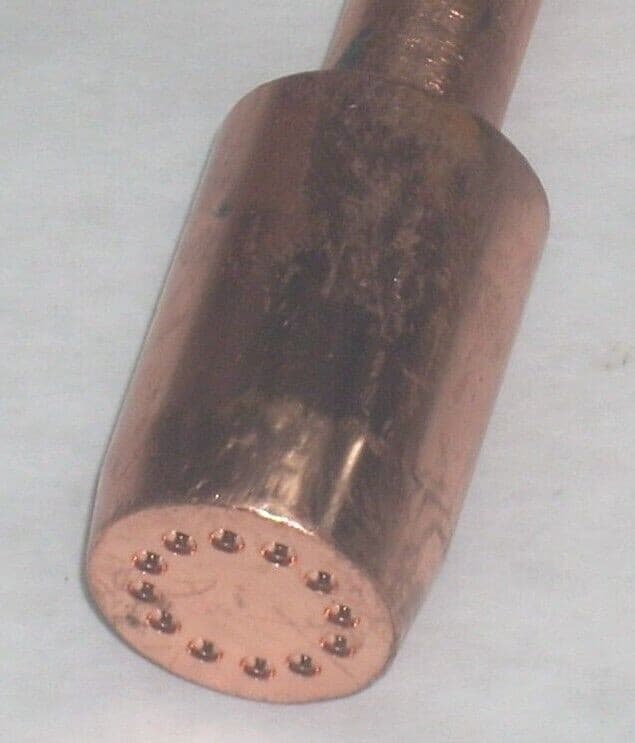 Forney 10-MFN Propane LP Heating Tip Rosebud fits Large Victor 300 Series Torch 3