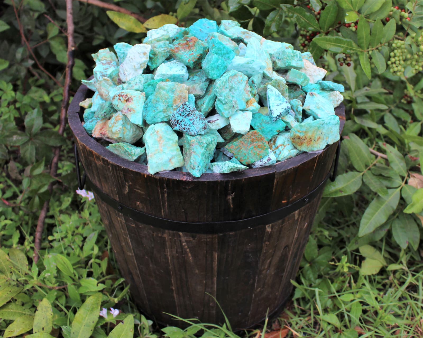 LARGE Turquoise Rough Natural Stones (2-4"): Choose Oz or lb Wholesale Bulk Lots 4