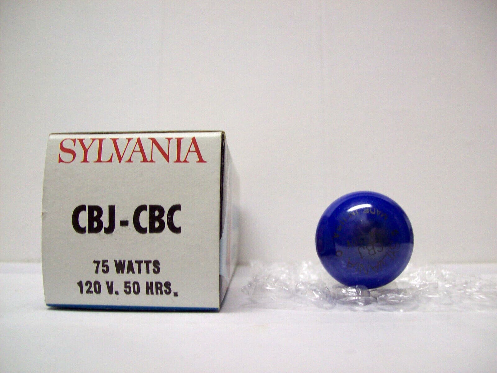 CBJ - CBC Projector Projection Lamp Bulb 75W 120V SYLVANIA *AVG 50-HR LAMP*