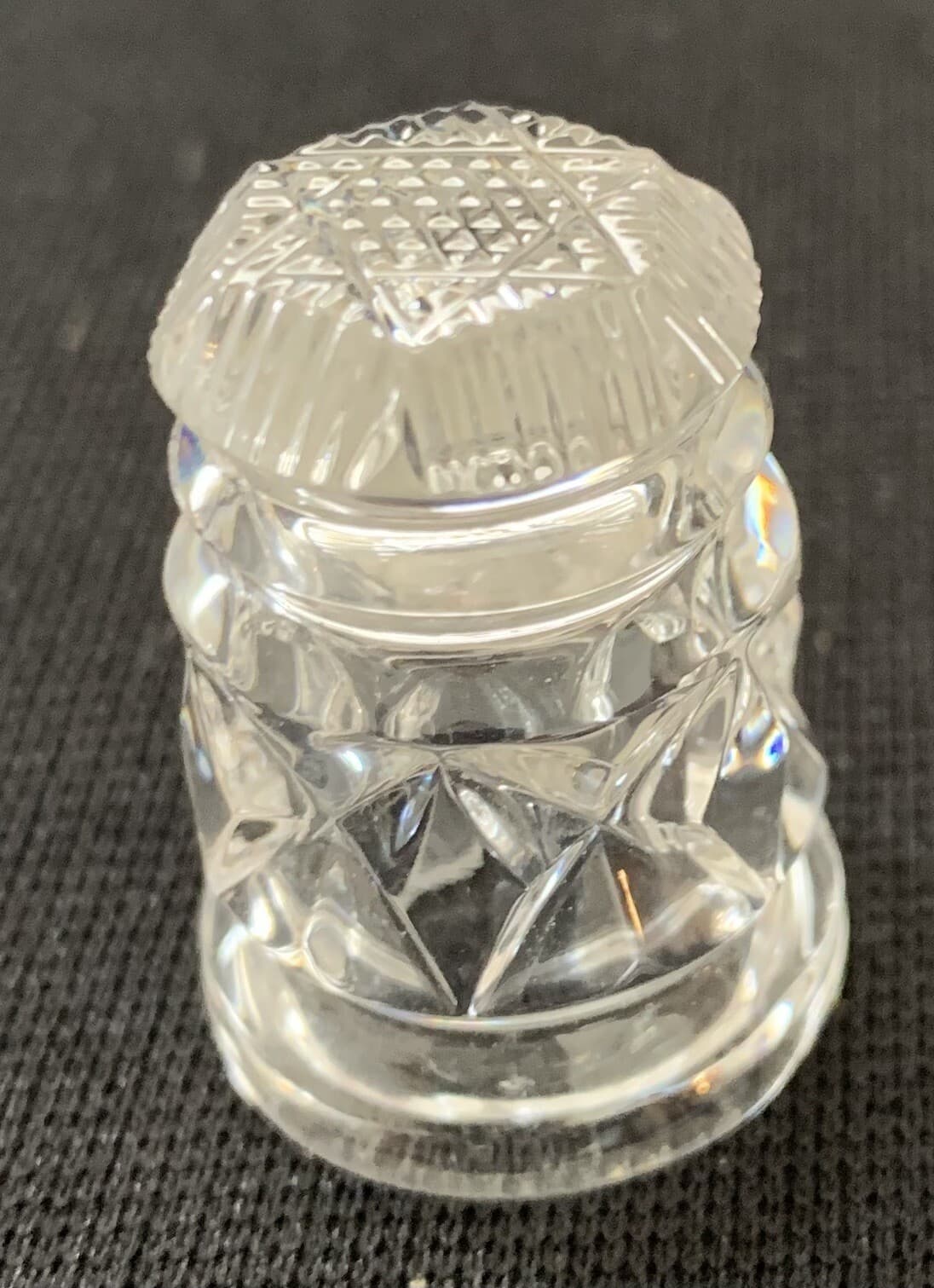 Waterford Thimble Signed & Original Box 2