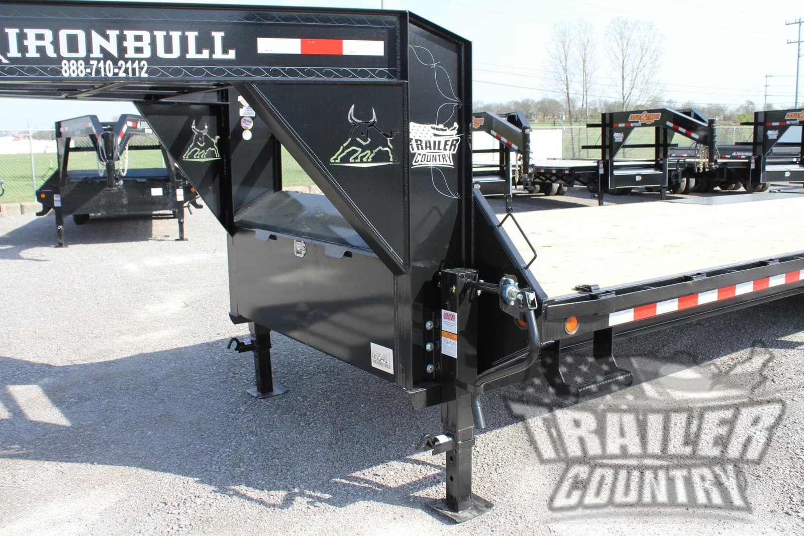 NEW 2025 8 X 25 (20 + 5) Deckover Equipment 14K Gooseneck Trailer RAMPAGE RAMPS 4