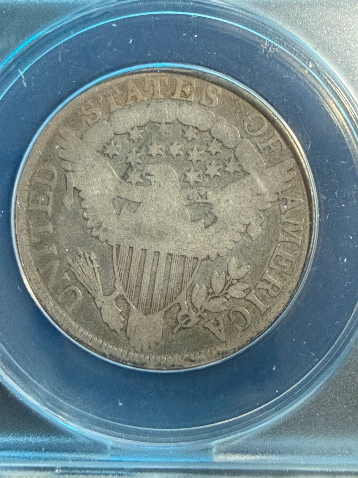 1803 DRAPPED BUST HALF DOLLAR  ANACS G 4 4