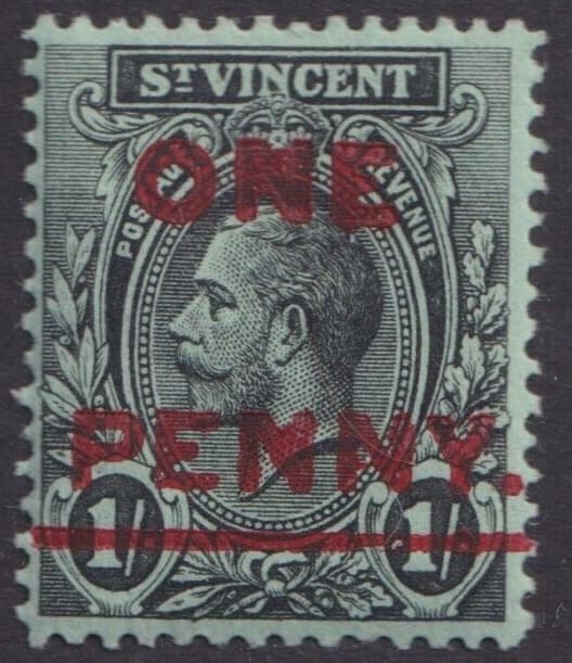 ST VINCENT 117 MINT NEVER HINGED OG ** NO FAULTS VERY FINE! RMY