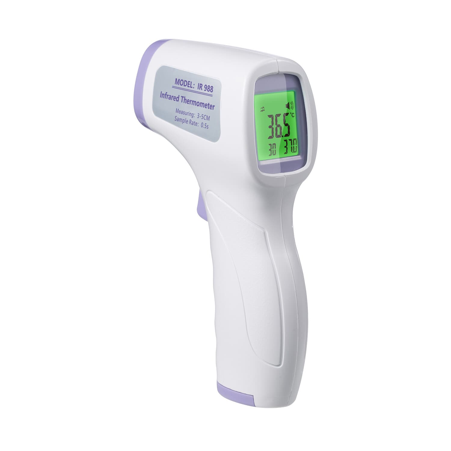 Set of 2 - Gag Gift Adjustable Temperature Forehead Thermometer for Faking Fever 2