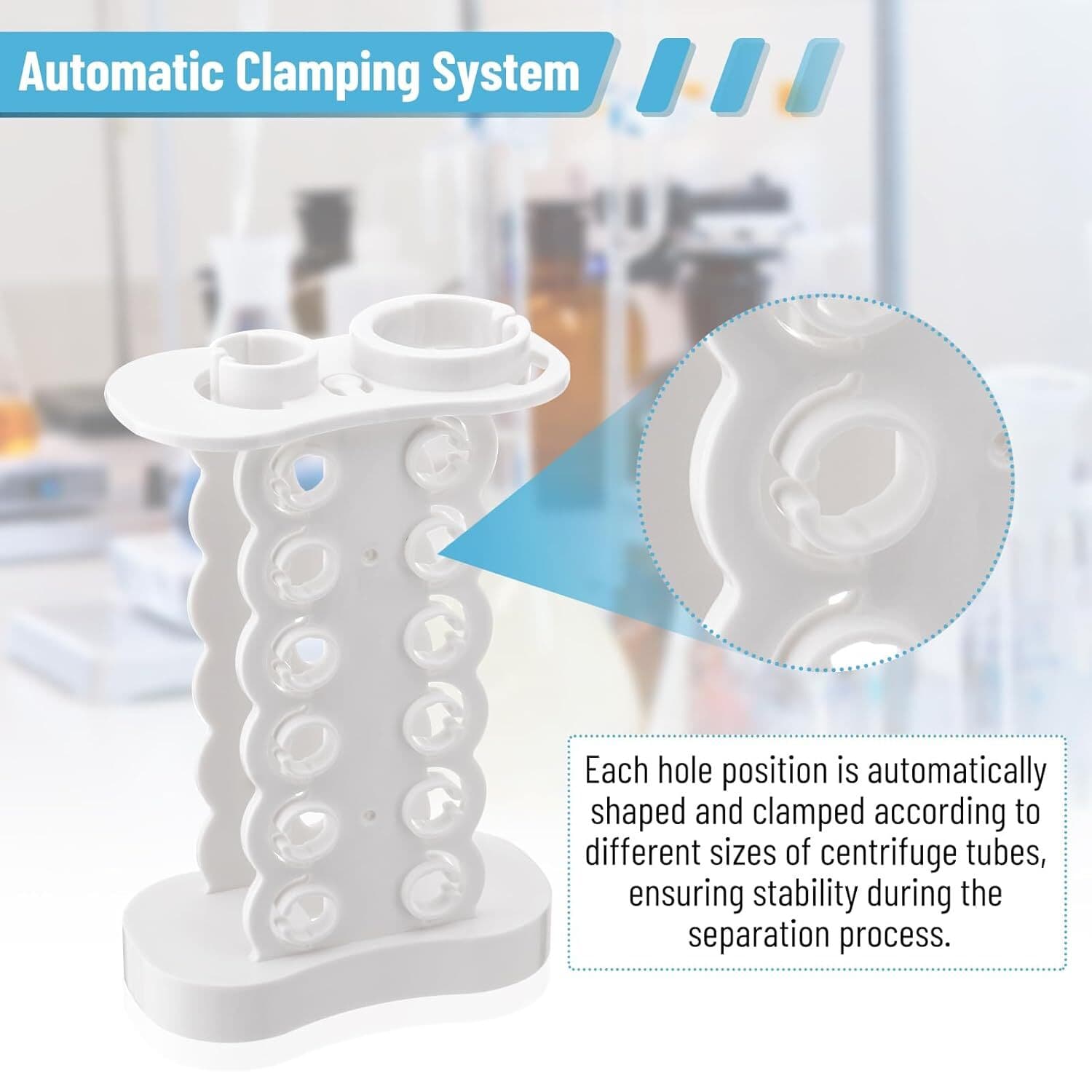 1.5ml*12+15ml*1+50ml*1 Magnetic Bead Rack Separator for DNA/RNA Purification USA 2
