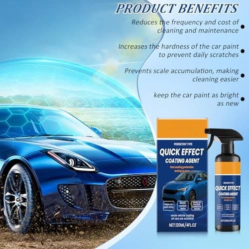2PCS Advanced Car Quick-Acting Coating Agent Spray, Quick Effect Coating Agent  6