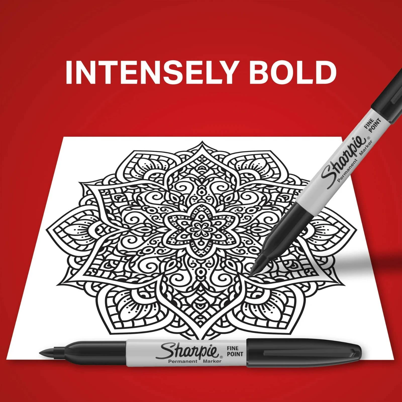 Sharpie Permanent Markers, Fine Point, Black, 2 Count 4