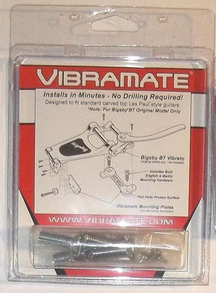 Bigsby® B7PK Pinless Vibrato & Vibramate V7-LP~6" To Centerline Of STP~USA~New 5