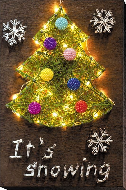 String art kit Tree DIY craft kits wooden board String art pattern 2