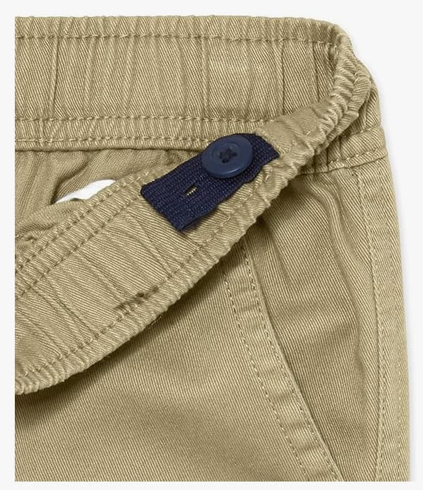 The Children's Place Boys' Pull on Cargo Pants - COLOR FLAX 3