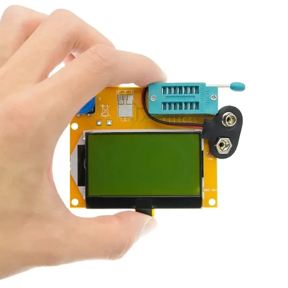 Digital Component Tester Transistor Resistor Inductor Diode Capacitor ESR Meter 4