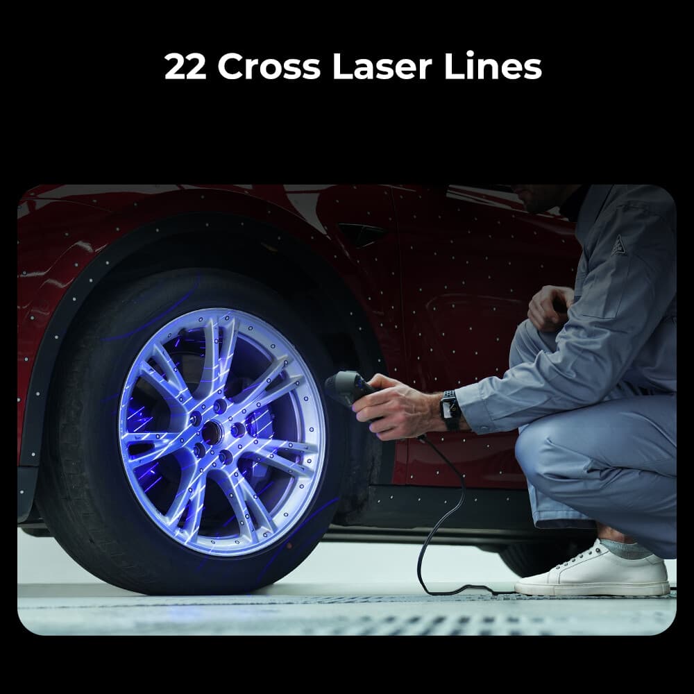 Open Box Creality Raptor Pro 3D Scanner 22+7 Blue Laser Lines 60fps 6