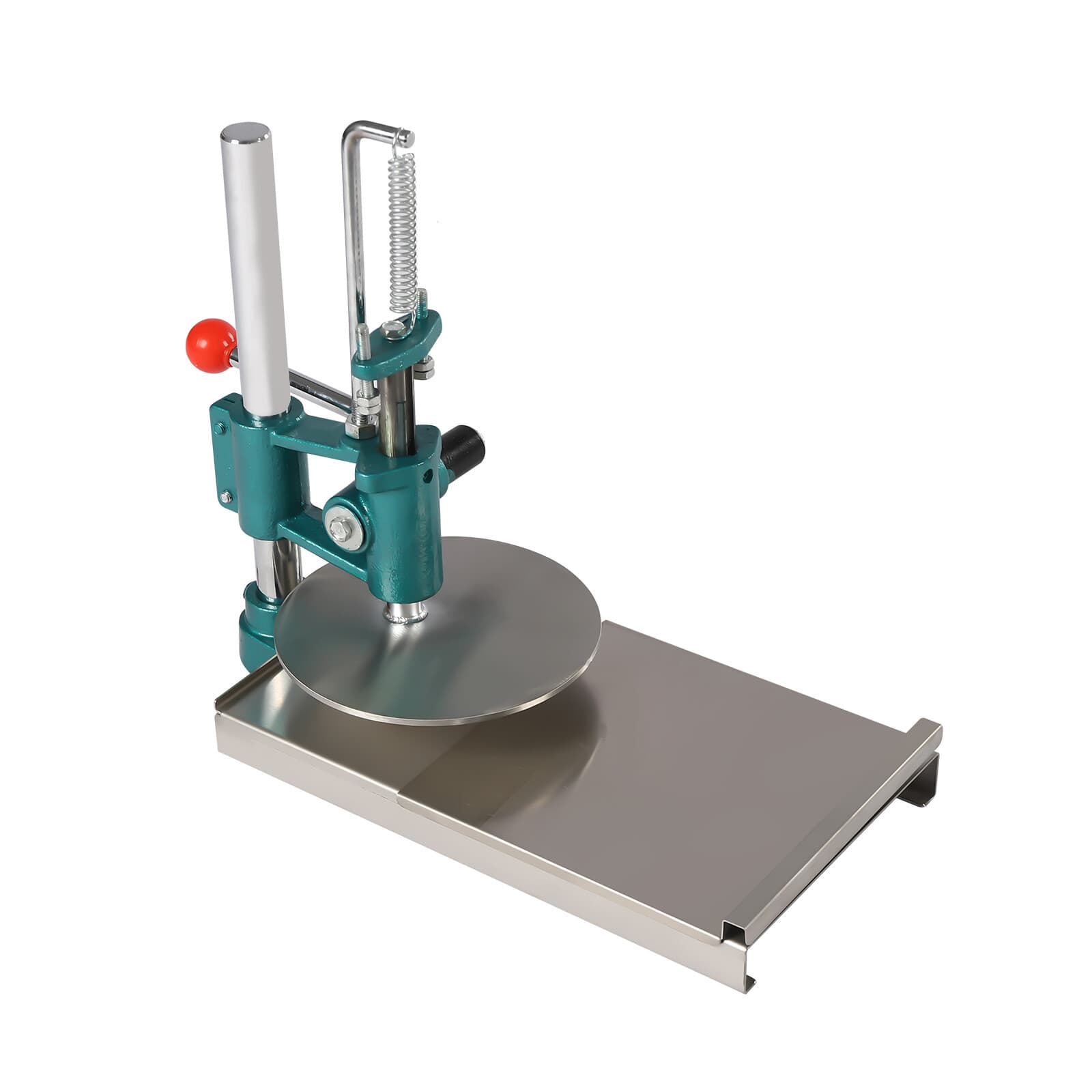 7.9"Pizza Dough Press Machine Stainless Steel Pizza Press Maker Hand Press Tool 5