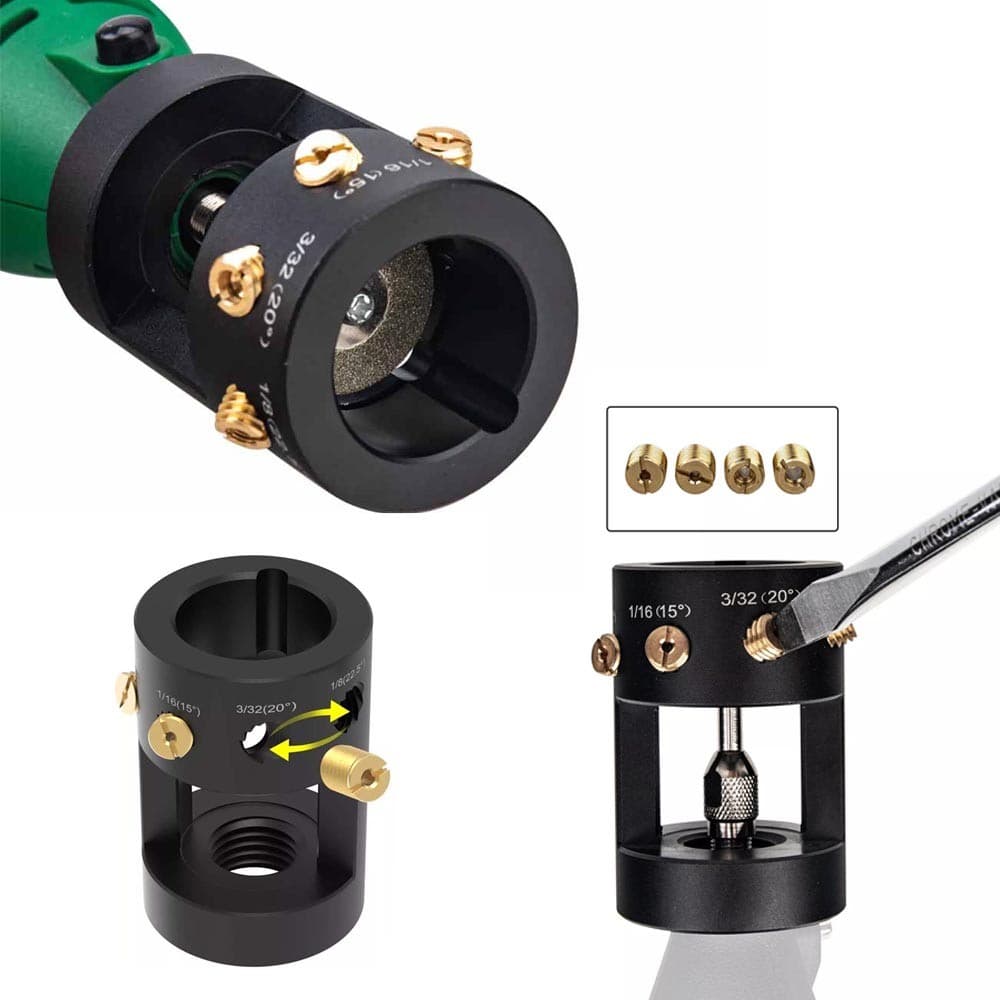 Tungsten Electrode Sharpener Grinder Multi-Angle Offsets Tool, TIG Welding US # 6