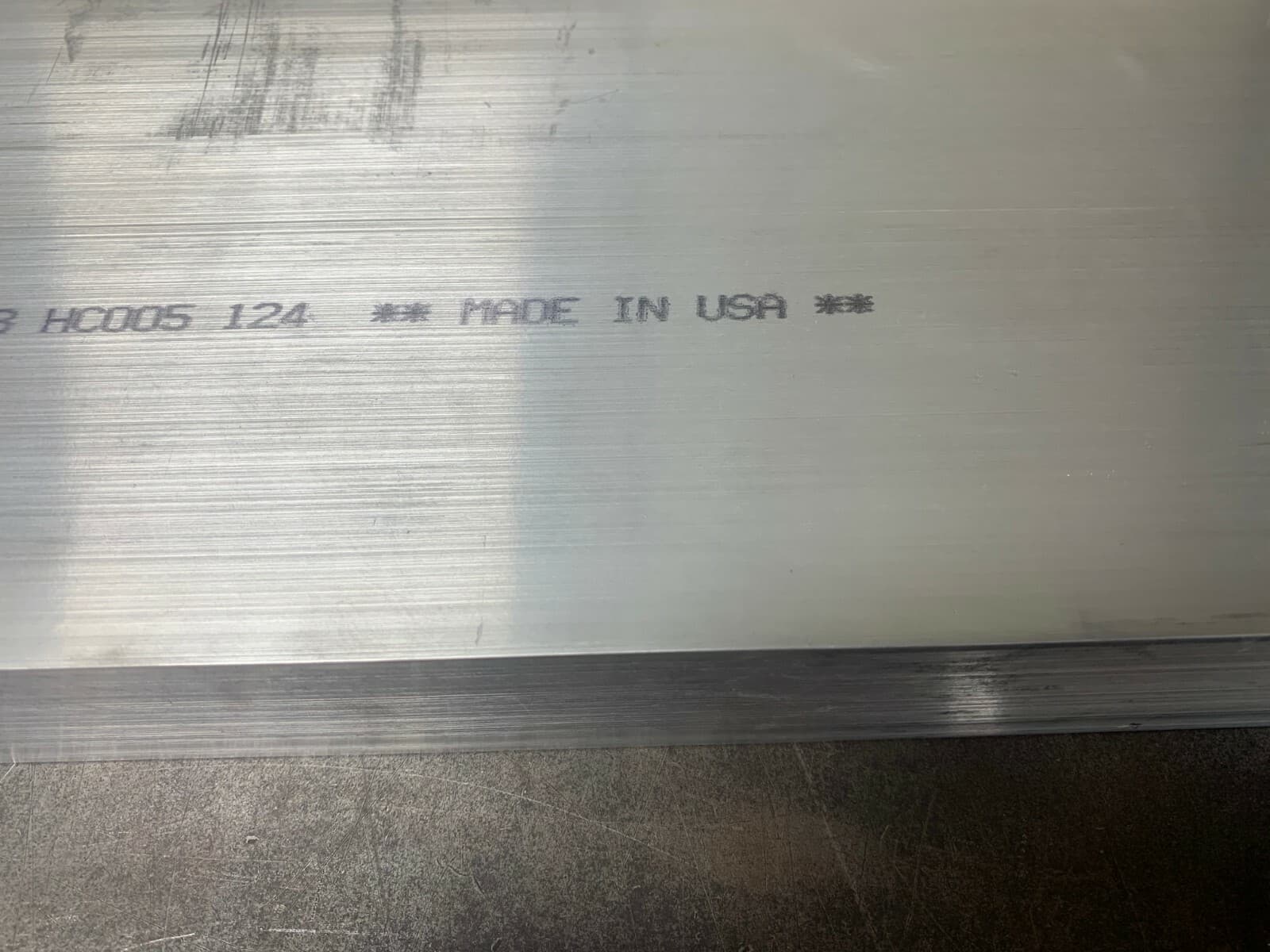 Aluminum Channel 6061 6"X 1.95"X 6" American Standard 3