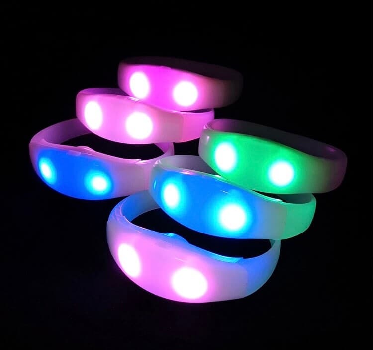 Led Wristband Light Up sound activated 5